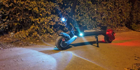 Trottinette électrique 350W 36V 10Ah pliable avec suspension de type C, pneus de 10 pouces, trottinette électrique pour adultes, pour les trajets en ville, vente en gros