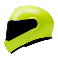 Casques de moto rabattables mats en ABS de haute qualité avec double visière