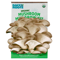 Kit de boîte de culture de champignons Design campagnard pour champignons cultivés à la maison pour le jardin, la cuisine et le bureau.