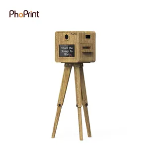 Phoprint Photo Printing Photobooth Kiosk Advertising Stand Booth Photo Enclosure For Sale