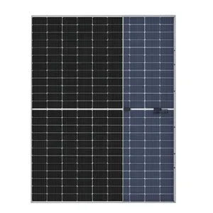 Energia verde-oliva China Preço de atacado 530W 540W 550W Mono Painel Solar Cristalino Para Eletricidade Doméstica