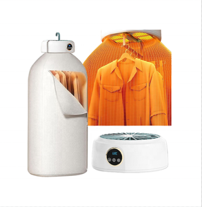 Séchoir à <span class=keywords><strong>linge</strong></span> électrique pliable avec lumière UV, machine de séchage suspendue portable pour la maison et l'usage familial - Product Image 1