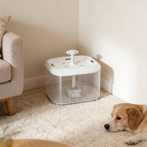 Neues Haustierprodukt 2026: Ultra-leiser Kabelgebundener Wasserpumpen-Trinkbrunnen für Katzen mit USB-Stromversorgung - Product Image 2