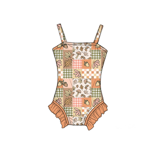 Nouveaux maillots <span class=keywords><strong>de</strong></span> <span class=keywords><strong>bain</strong></span> pour bébés filles à imprimé estival sans manches, vente en gros OEM, maillots <span class=keywords><strong>de</strong></span> <span class=keywords><strong>bain</strong></span> pour enfants à séchage rapide - Product Image 4