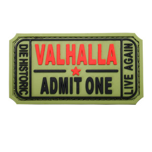 Venta al por mayor Valhalla vikingos <span class=keywords><strong>Mad</strong></span> <span class=keywords><strong>Max</strong></span> táctico de la moral parche suave personalizado parche de Pvc - Product Image 1