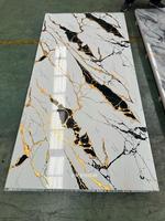 Panel Decorativo de Pared de PVC Fluorescente de Alto Brillo, Insonorizado, Clásico, para Dormitorio, Baño, Escalera, Uso Doméstico y Comercial