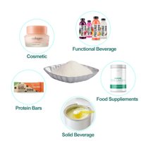 Poudre de protéines végétales hydrolysées de blé, collagène végétalien halal, peptides végétaux en gros