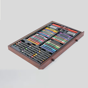 Set de Arte de Dibujo de 130 Piezas, Caja de Madera, Set de Pintura <span class=keywords><strong>para</strong></span> Niños y <span class=keywords><strong>Adolescentes</strong></span> - Product Image 6