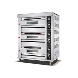 Horno comercial de la mejor calidad, horno eléctrico de 3 cubiertas, horno industrial de panadería para hornear pan y pasteles - Product Image 3