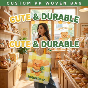 Sac en polypropylène tissé : astuce pour une vie plus simple # Alternative écologique aux sacs en plastique, sac d'épicerie réutilisable multi-usage, imperméable - Product Image 5