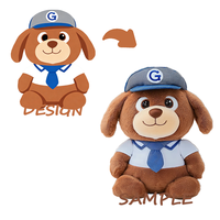 Pas de quantité minimale de commande, peluches en gros par un fabricant de jouets en peluche pour la création de poupées personnalisées