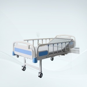 Cama de enfermería manual con manivela simple para el cuidado en el hogar de pacientes paralizados - Product Image 1