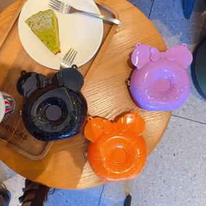 D5655 2026 New Cute Kids PVC Jelly <strong>Purse</strong> Coin <strong>Purse</strong> Donut-Shaped Mini Cartoon Shoulder Bag - Product Image 2