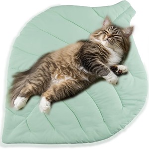 Cat <b>Cooling</b> <b>Pad</b> Oval Shape Polyester Fiber Fill Hand Wash Pet Mat For Cat Summer Seat Cushion Ice <b>Pad</b> Custom Colors - Product Image 5
