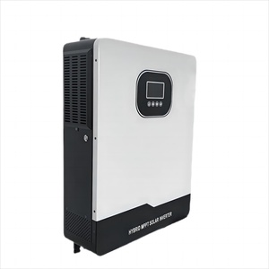 Convertisseur hybride solaire 48VDC à sortie unique, efficacité de 98%, garantie de 2 ans, utilisation domestique, onde sinusoïdale pure, courant de charge solaire de 180A - Product Image 4