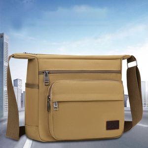 Sac à bandoulière en toile grand format Yy24574 pour homme et femme, idéal pour les affaires - Product Image 5