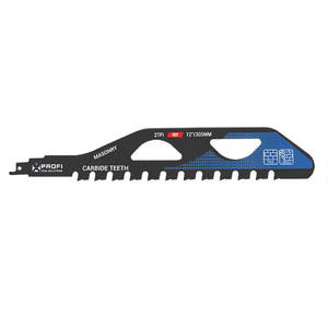 Cuchillas para Sierra Recíproca ODM OEM S1243HM de 305 mm, 2TPI, con Dientes de Carburo Cementado, para Cortar Ladrillo, Cemento y Piedra - Product Image 1