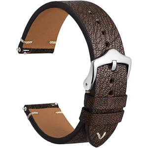 Bracelet de montre en cuir pour homme 18 19 20 21 22 mm pour montre <span class=keywords><strong>Cartier</strong></span>, bracelet en cuir véritable de luxe avec surpiqûres latérales - Product Image 2