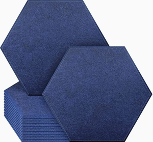 Panneau acoustique en PET de 9mm pour maison d'animal de compagnie, panneau de fibre de polyester insonorisé pour chambre de chien et <span class=keywords><strong>chat</strong></span>, panneau mural de réduction du bruit - Product Image 1