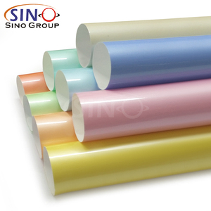 MA-05 Macaron Blue Jazz Factory supply Double casting and Solidification vinyl car wrap sticker - Product Image 3