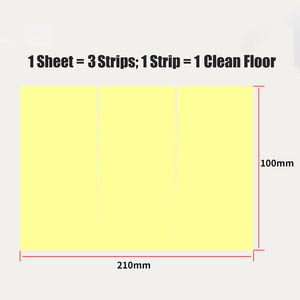 लंबे समय तक चलने वाली केंद्रित पानी में घुलने वाली बहु-प्रभाव दाग हटाने वाली फर्श सफाई शीट - Product Image 4