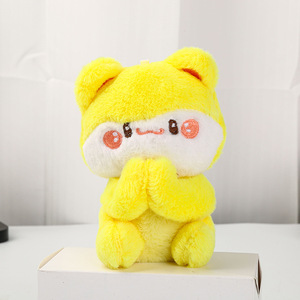 Nuovo Ciondolo Peluche a Forma di Orso Cartoonesco, Decorazione Appesa per Zaino, Piccola Bambola, Produzione e Vendita all'Ingrosso - Product Image 4