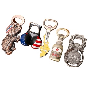 Apribottiglie Manuali Portatili 3D Personalizzati per Frigorifero, Thailandia USA Myanmar; Apribottiglie da Viaggio Personalizzati in Lega di Zinco - Product Image 2