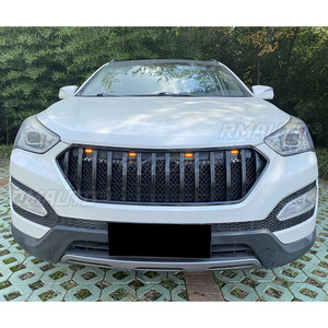 Parrilla Delantera para Hyundai Santafe 2013-2016, Parrilla Deportiva, Kit de Carrocería, Accesorios para Auto - Product Image 4