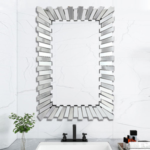 Mới Châu Âu Sáng Tạo <span class=keywords><strong>3D</strong></span> Cổ Hình Chữ Nhật Phòng Tắm Lối Tường Gương Thương Mại Hộ Gia Đình Chia Doanh Vanity Gương Trang Trí Nội Thất - Product Image 4