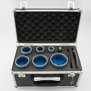 Chất Lượng Cao Loại Mới Tùy Chỉnh 6Mm-130Mm Kim Cương Đá Cẩm Thạch Gốm Gạch Vương Miện Lỗ Saw Cutter Lõi Khoan <span class=keywords><strong>Bits</strong></span> Cho Sứ - Product Image 3