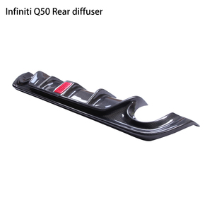ดิฟฟิวเซอร์หลังคาร์บอนไฟเบอร์ทรง Q50 สำหรับปี 2015-2023 - Product Image 5