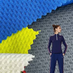 Qualità di fabbrica 100D maglia traspirante 140g tessuto sportivo tuta sportiva <span class=keywords><strong>Polo</strong></span> <span class=keywords><strong>uomo</strong></span> e tessuto camicia da donna - Product Image 3