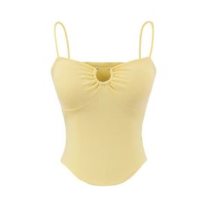 เสื้อกล้ามแฟชั่นผู้หญิงแบบสั้น คุณภาพสูง ดีไซน์เรียบง่าย รุ่นใหม่ ขายดี - Product Image 4