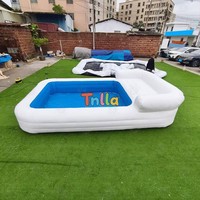 Piscine gonflable en PVC de haute qualité pour adultes et enfants, jouets aquatiques d'extérieur pour le plaisir des enfants