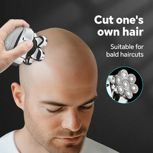 USB Rechargeable <b>Shaver</b> Hair Shaving Trimmer Seven Blade Bald for <b>Face</b> Beard Home Hotel Safety - Product Image 3