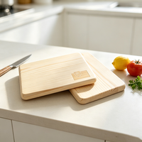 Petites planches à charcuterie rectangulaires modernes et légères en bois de bambou, plateaux de service, décoration d'intérieur, planche à fromage