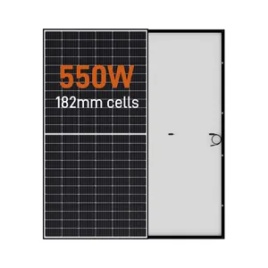 EU Warehouse Hot Sale Sunpower Solar Panel Solar Cells Monocrystalline Solar Plate 550 Watt