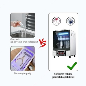 Limpiador de Acero Inoxidable de Gran Capacidad, con Función de Secado, Control de Temperatura y Temporizador, hasta 60 Minutos - Product Image 6