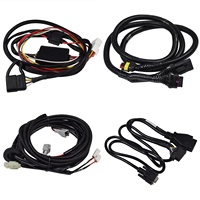 Garfour OEM ODM Produsen Kustom Perlengkapan Lengkap Kabel Harness Mesin Mobil Kabel Harness Otomatis Inti Tembaga Komputer Sepeda Motor