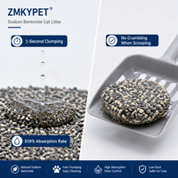 Sodyum Bentonit Kedi Kumu Üreticisi Topaklanan Koku Giderici Toksik Olmayan Tozsuz Fabrika Sınır Ötesi Tedarik