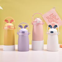 304 gobelet en acier inoxydable avec poignée grande capacité Sport tasse à café et lait Portable pour enfants Logo personnalisé bouteille d'eau