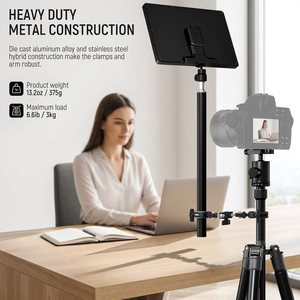 <span class=keywords><strong>NEEWER</strong></span> Double Super Clamp Support de Caméra Bras Magique Interface NATO Griffe Froide Trous de Fixation <span class=keywords><strong>1</strong></span>/4" ARRI pour Studio Photo et Vidéo - Product Image 5