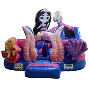 Château gonflable sur le thème <span class=keywords><strong>de</strong></span> la <span class=keywords><strong>Petite</strong></span> Sirène à vendre - Château gonflable avec toboggan sur le thème <span class=keywords><strong>de</strong></span> la <span class=keywords><strong>Petite</strong></span> Sirène - Product Image 3