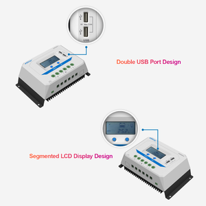 Cho epever vs2024au năng lượng mặt trời sạc điều khiển 20A 12V/24V PWM <span class=keywords><strong>LED</strong></span> hiển thị tương thích cho epsolar năng lượng mặt trời điều chỉnh cho nhà sử dụng - Product Image 5