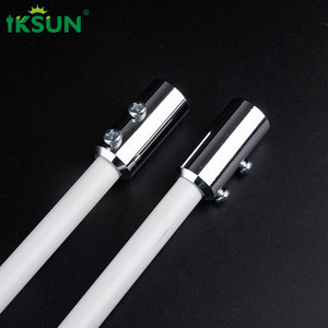 Iksun 5.8-6.7m Cubicle Hospital Transfusion Dedicated Flexible Curtain Rod Ceiling Curtain Track Bendable - Product Image 2