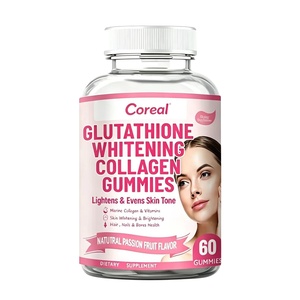 Gummies de Collagène en Gros pour la Beauté, Complément Vitaminique Éclaircissant pour la Peau, 3g*60 Unités, Marque Privée pour Femmes - Product Image 2