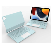 Clavier BT avec Étui Magnétique pour Tablette et Pavé Tactile Intelligent