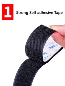 3M Glue-backing <b>Hook</b> and Loop Tapes Fastener 100% Nylon Self <b>Adhesive</b> Tape <b>Hook</b> and Loop Sticker <b>Adhesive</b> Glue - Product Image 4