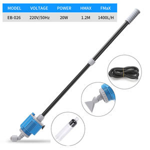 Limpiador de tanque de peces con batería, sifón eléctrico para acuario, herramienta de filtro de <span class=keywords><strong>agua</strong></span>, bomba, lavadora, cambiador de <span class=keywords><strong>agua</strong></span>, novedad - Product Image 2