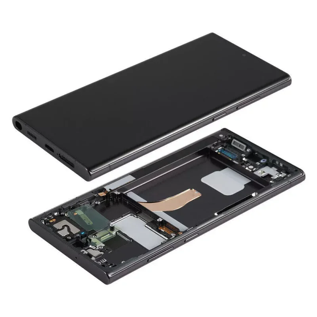 TFT Screen for Samsung Galaxy S22 Ultra LCD Display Touch Screen Digitizer Assembly LCD With Frame with 1 Year Warranty